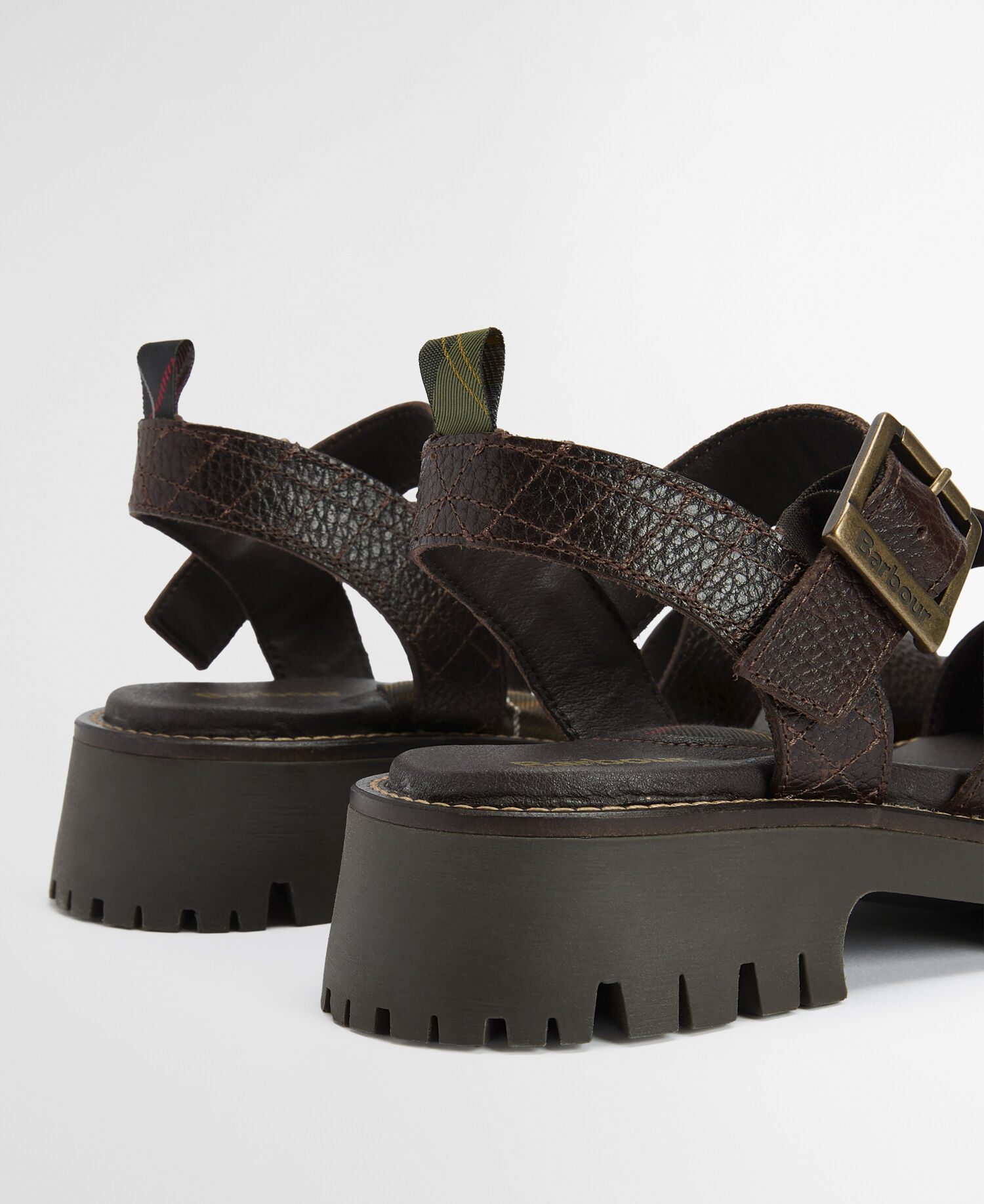 Gabby Sandal Dark Brown
