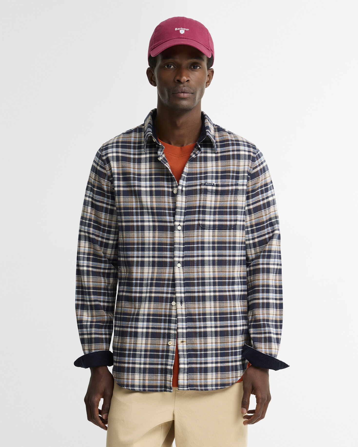 Northfell Tailored Long-Sleeved Shirt Navy