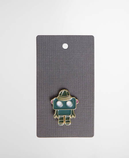 Spilla Paul Smith Loves Barbour Robot in Boots