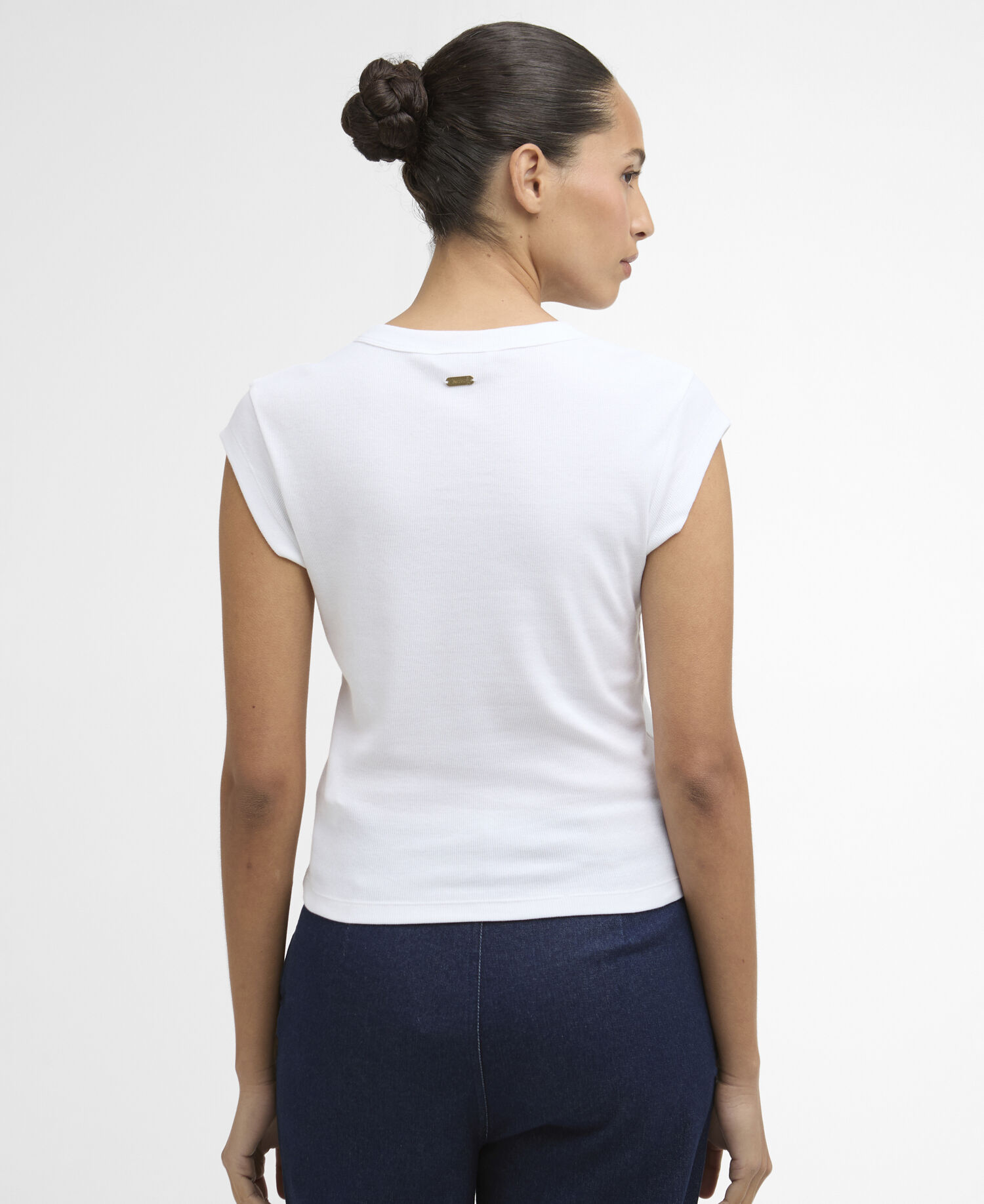 T-Shirt Verona Ribbed White