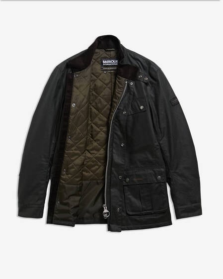 Duke Waxed Jacket Sage
