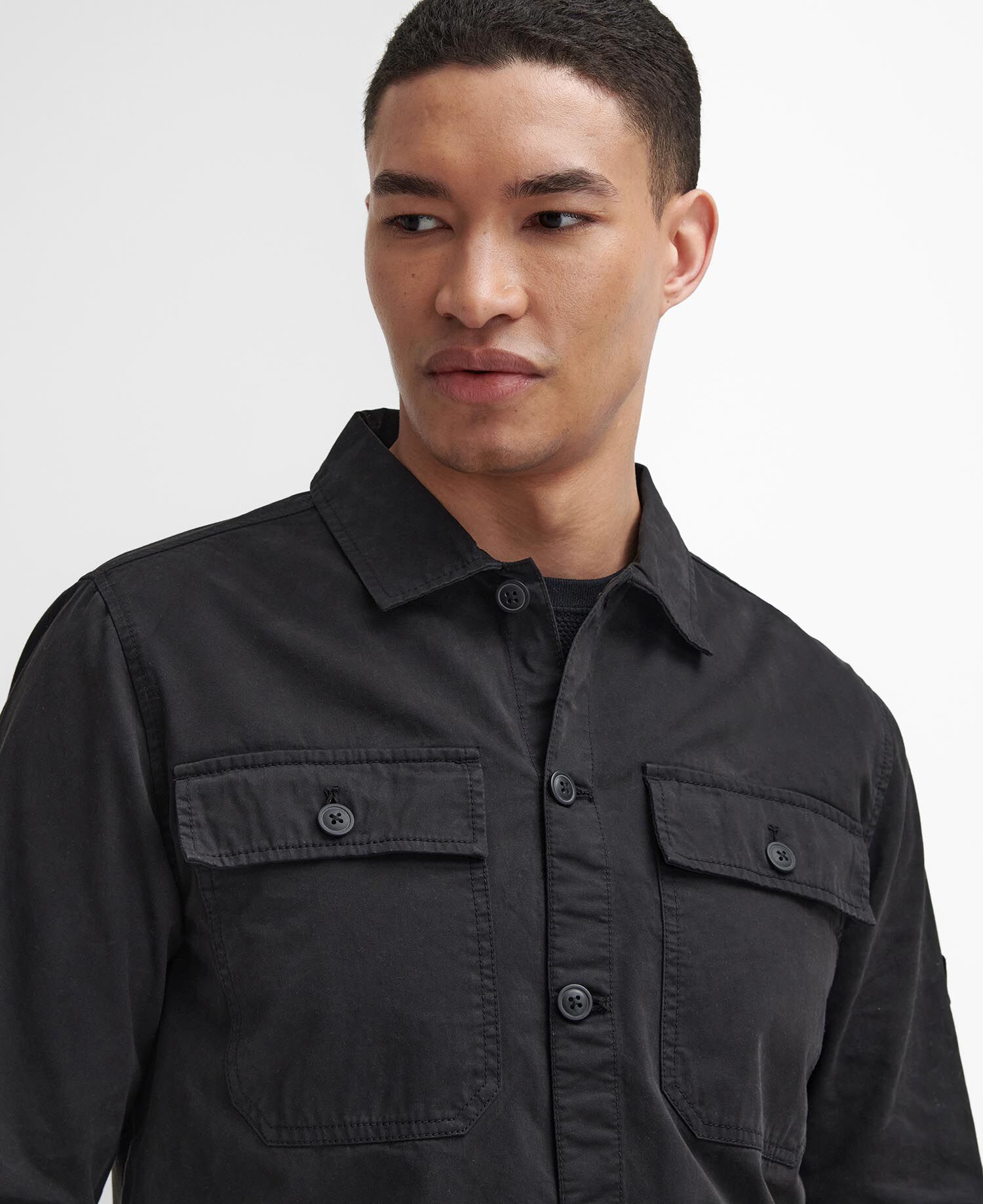 Arlo Overshirt Classic Black