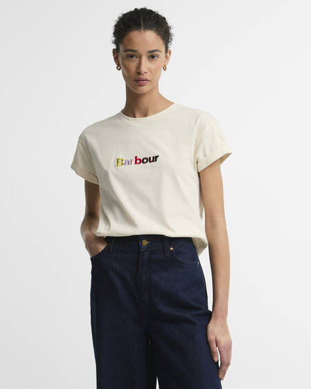 Barbour T-Shirt Ashdown Relaxed Birch