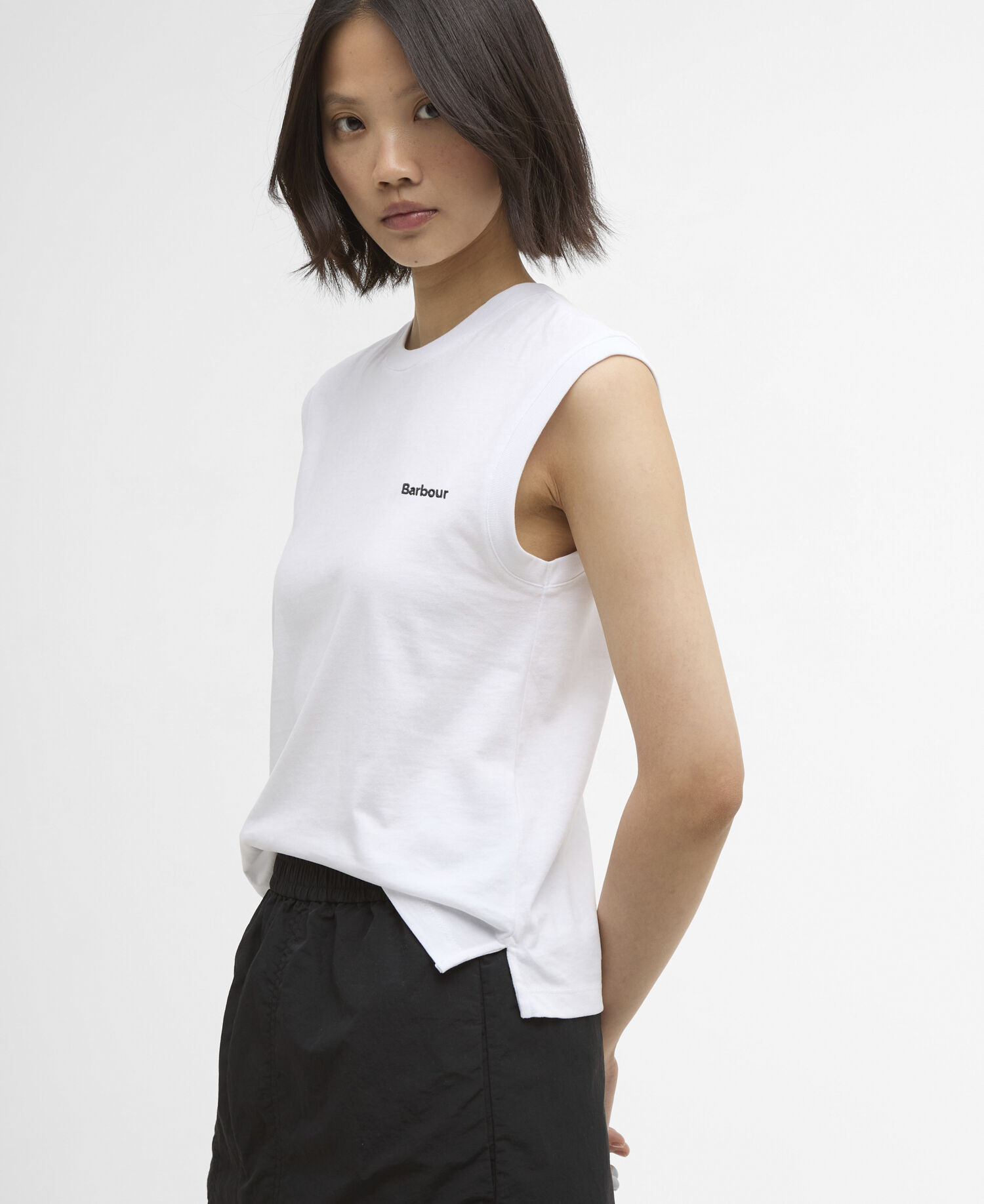 Top senza maniche Rowane White