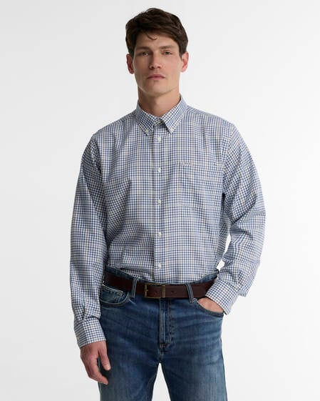 Hemd Henderson Thermo Weave Deep Blue