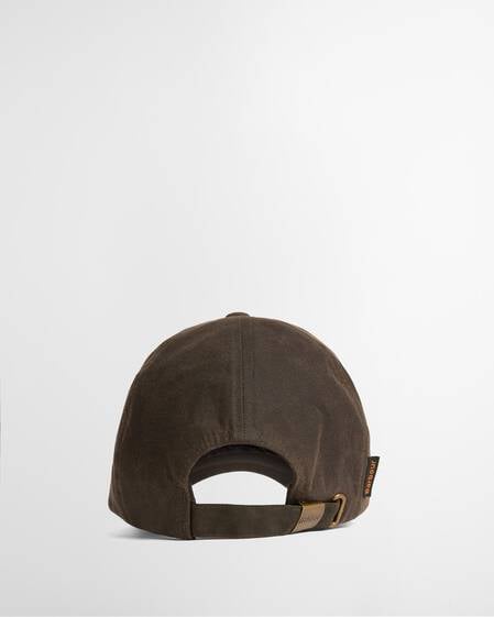 Waxed Sports Cap Olive
