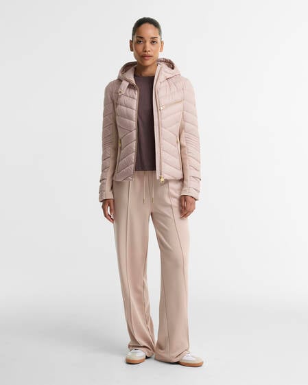 Salengro Quilted Jacket Nutmeg