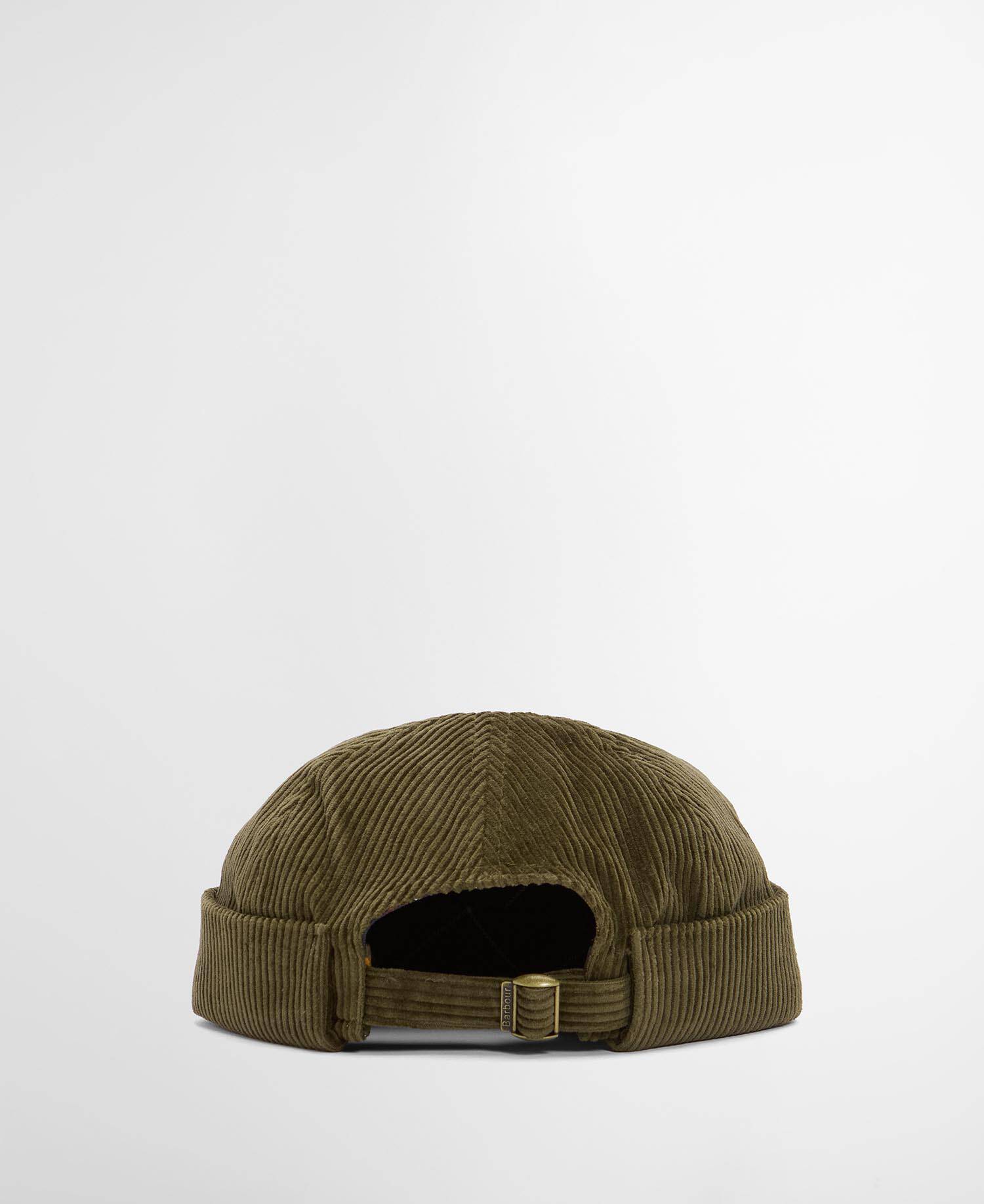 Preston Cord Docker Hat Olive image number 1