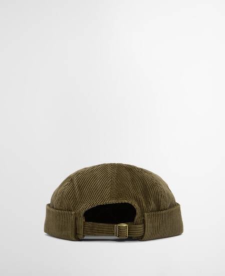 Preston Cord Docker Hat Olive