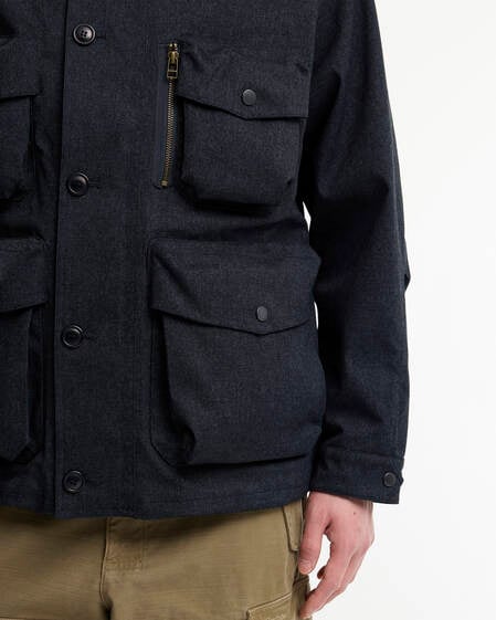 Barbour Jacke West Endurance Waterproof Navy