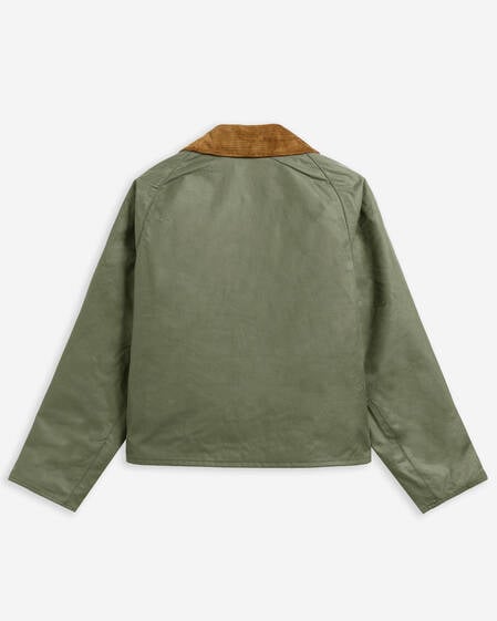 Spey Slim Waxed Jacket Light Moss
