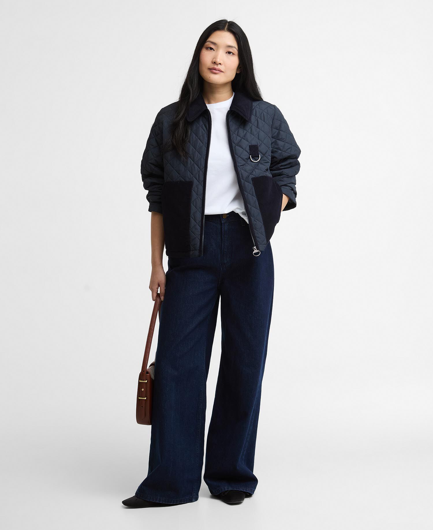 Aylesby Quilted Jacket Dark Navy