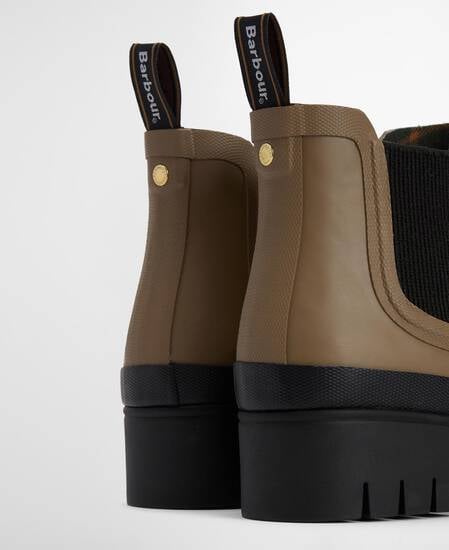Halton Ankle Wellingtons Military Brown/Black