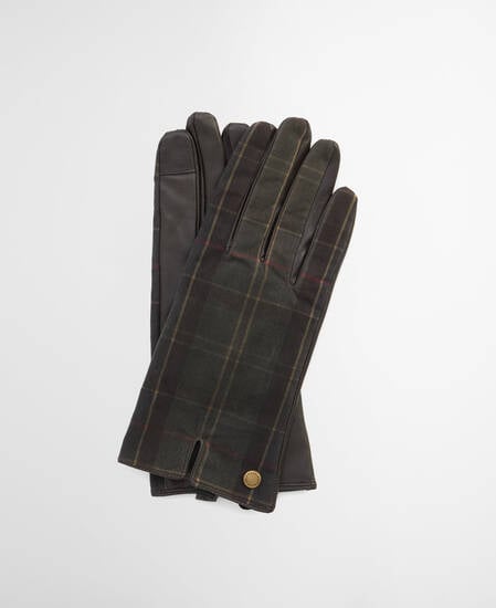 Scarlet Tartan Gloves Classic/Brown