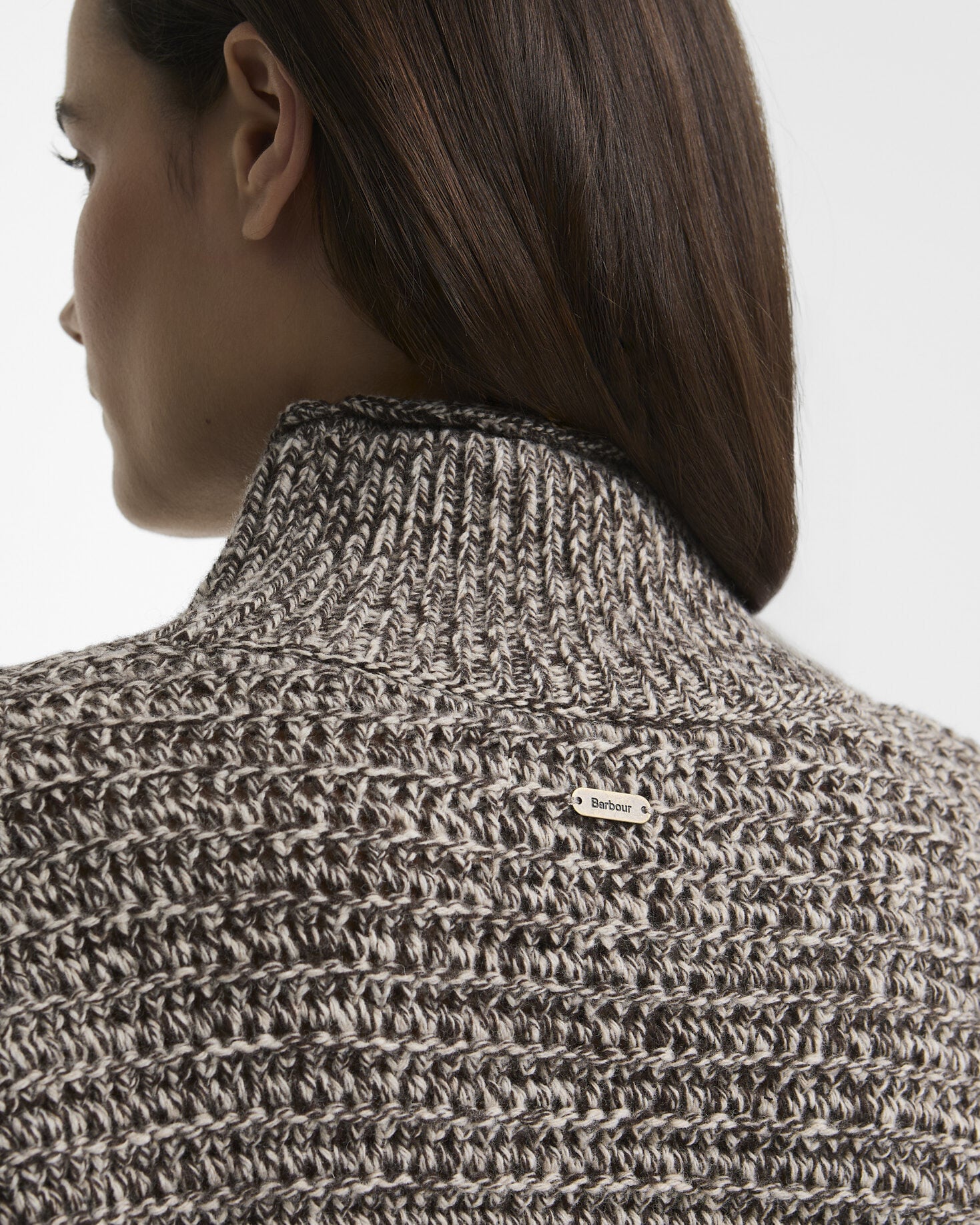 Rosamund Funnel Neck Jumper Oat