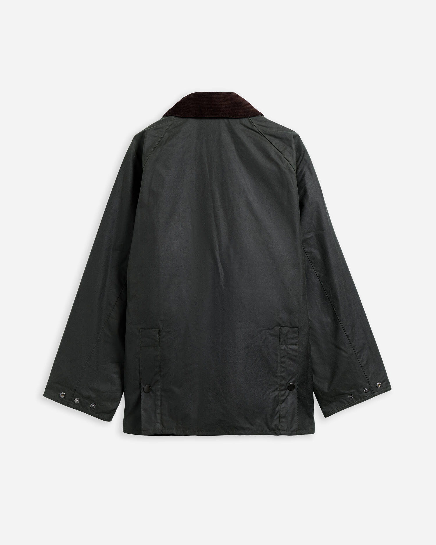 Oversized Bedale Waxed Jacket Sage image number 8