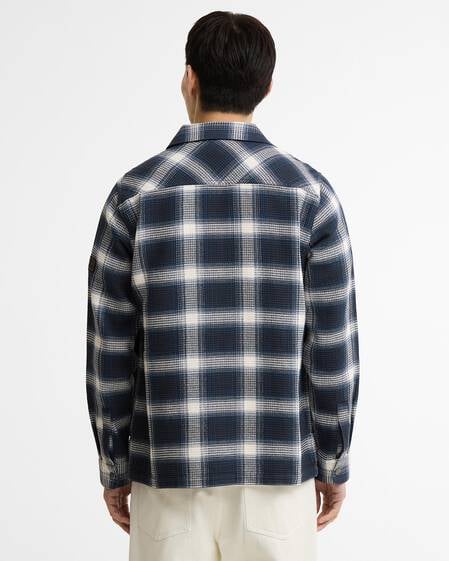 Overshirt Elm Checked Oxford Navy