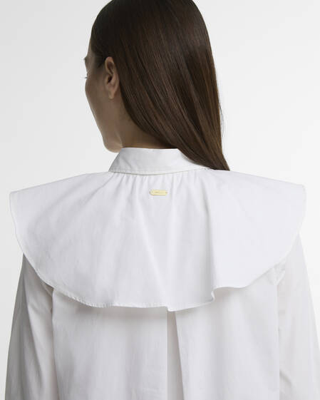Ava Relaxed Shirt White