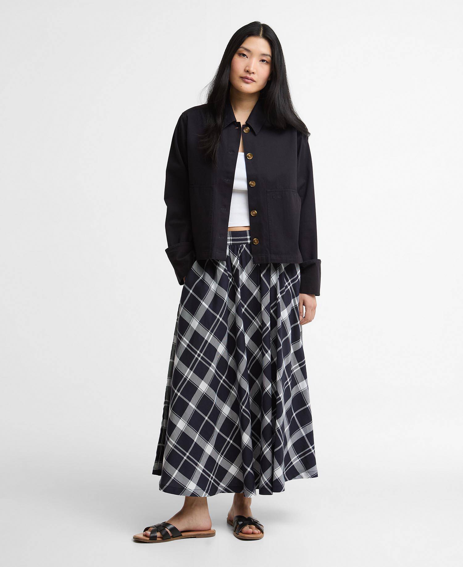 Aylesby Overshirt Dark Navy image number 1
