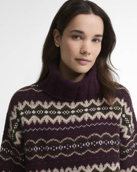Rollkragenpullover Helen Fig Multi