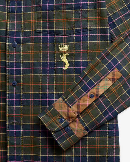 Paul Smith Loves Barbour Tailored Tartan Long-Sleeved Shirt PS Classic