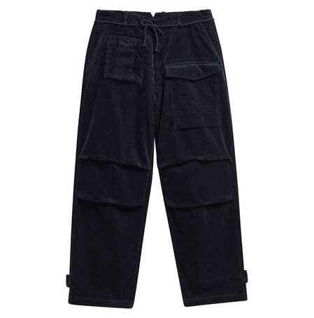 Barbour x Norbit Oversized Cord Trousers Navy