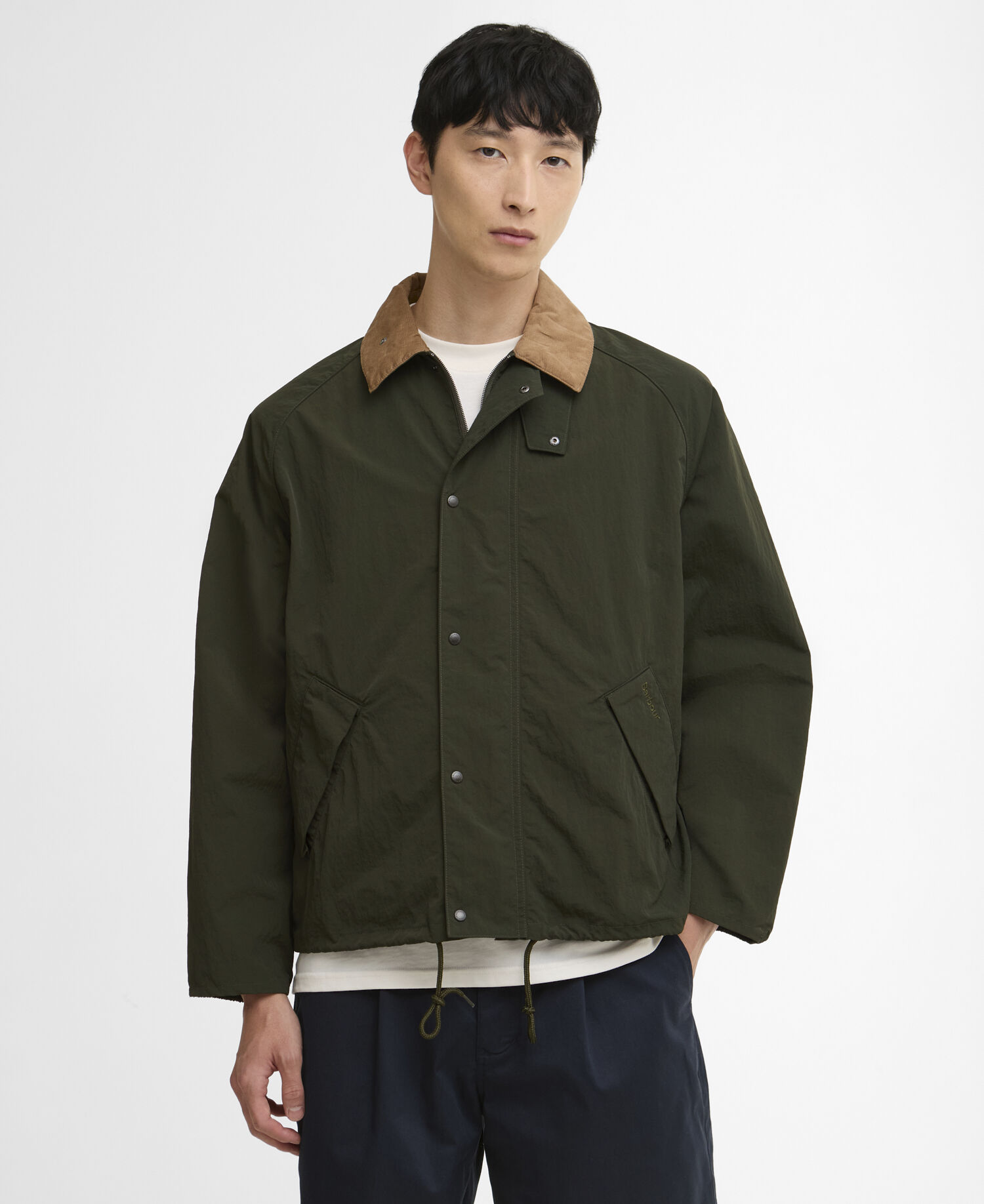 Transport Nylon Casual Jacket Sage