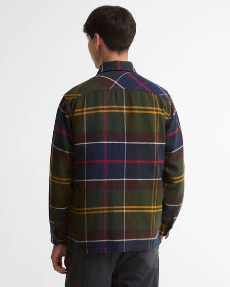 Hayfield Tartan Oversized Long-Sleeved Shirt Classic Tartan