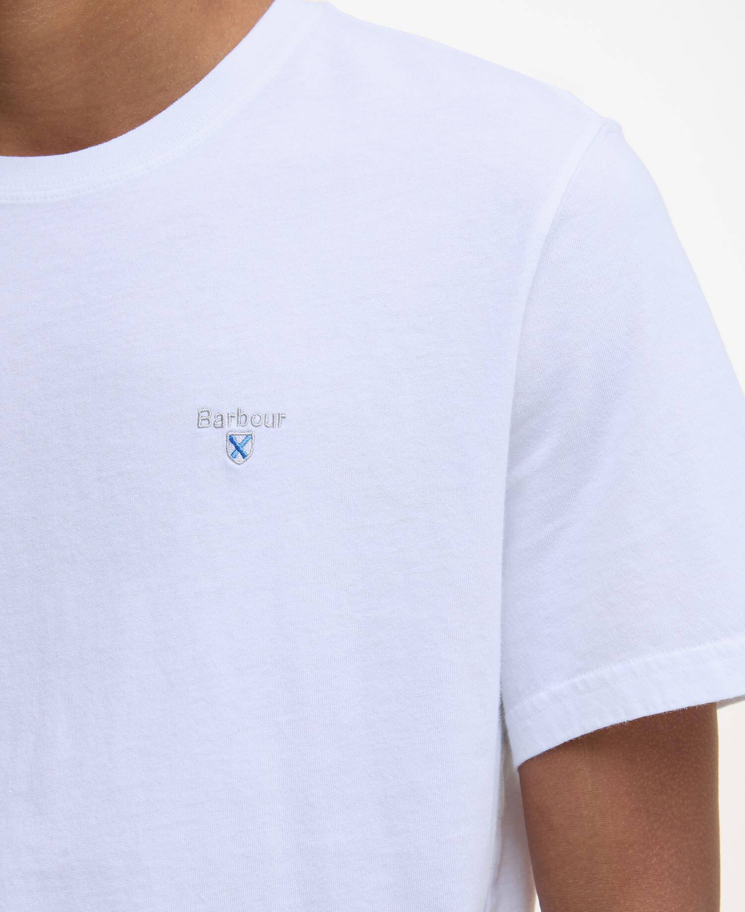 Tartan Sports T-Shirt Classic White image number 4