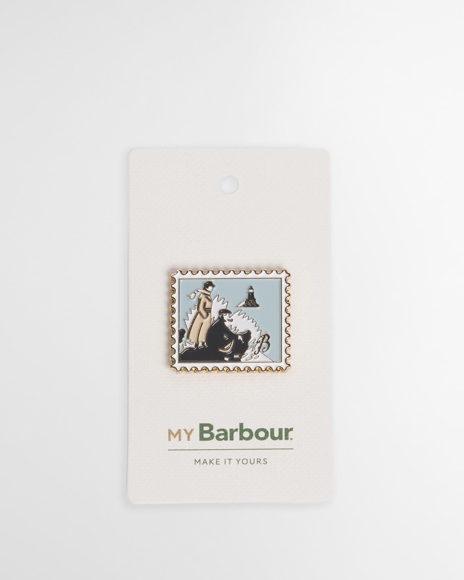 Postage Stamp Pin Badge Postage Stamp