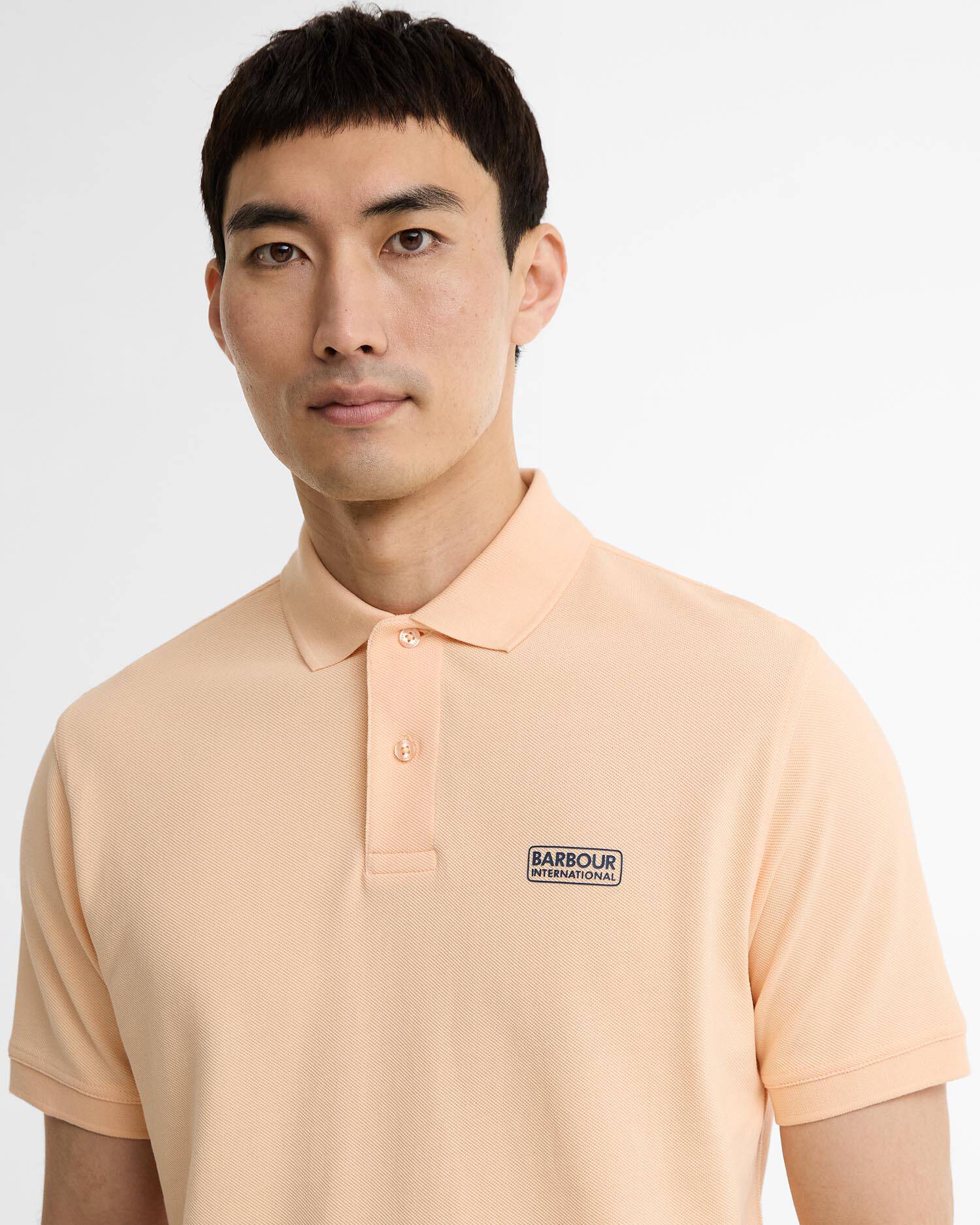Poloshirt Essential Bleached Apricot image number 3
