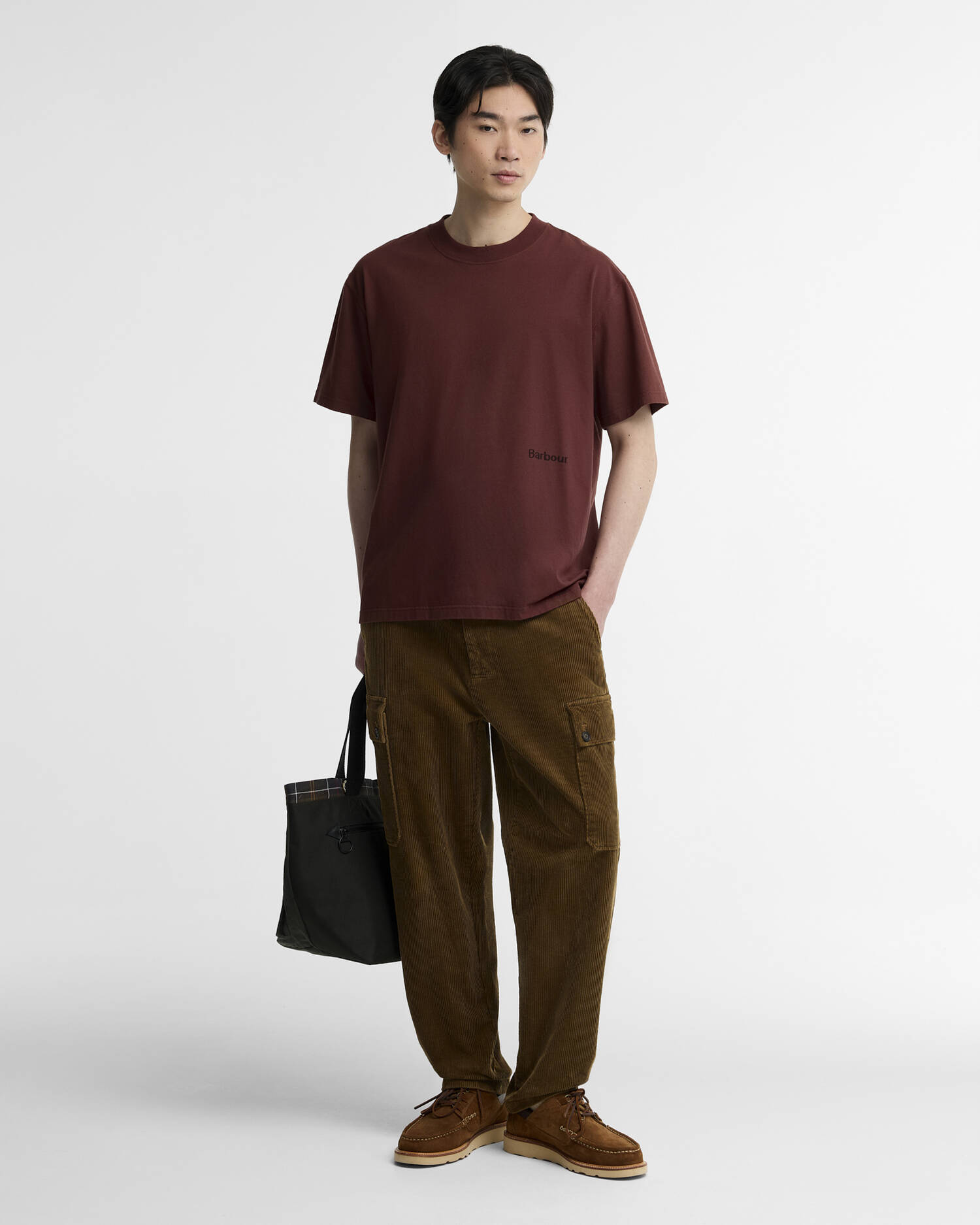 Ursula Graphic Oversized T-Shirt Chestnut image number 1