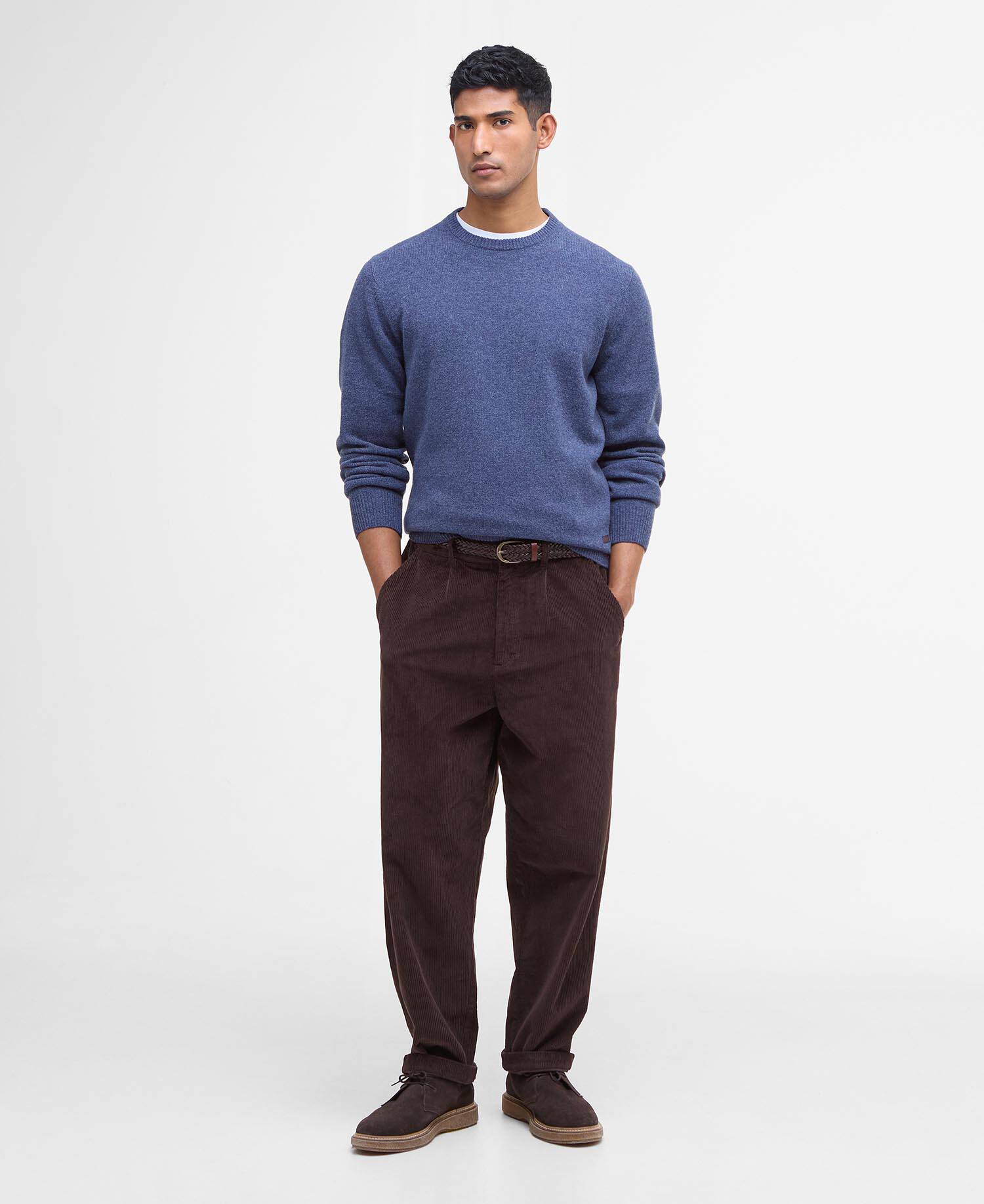 Felpa girocollo Essential Dark Indigo image number 1