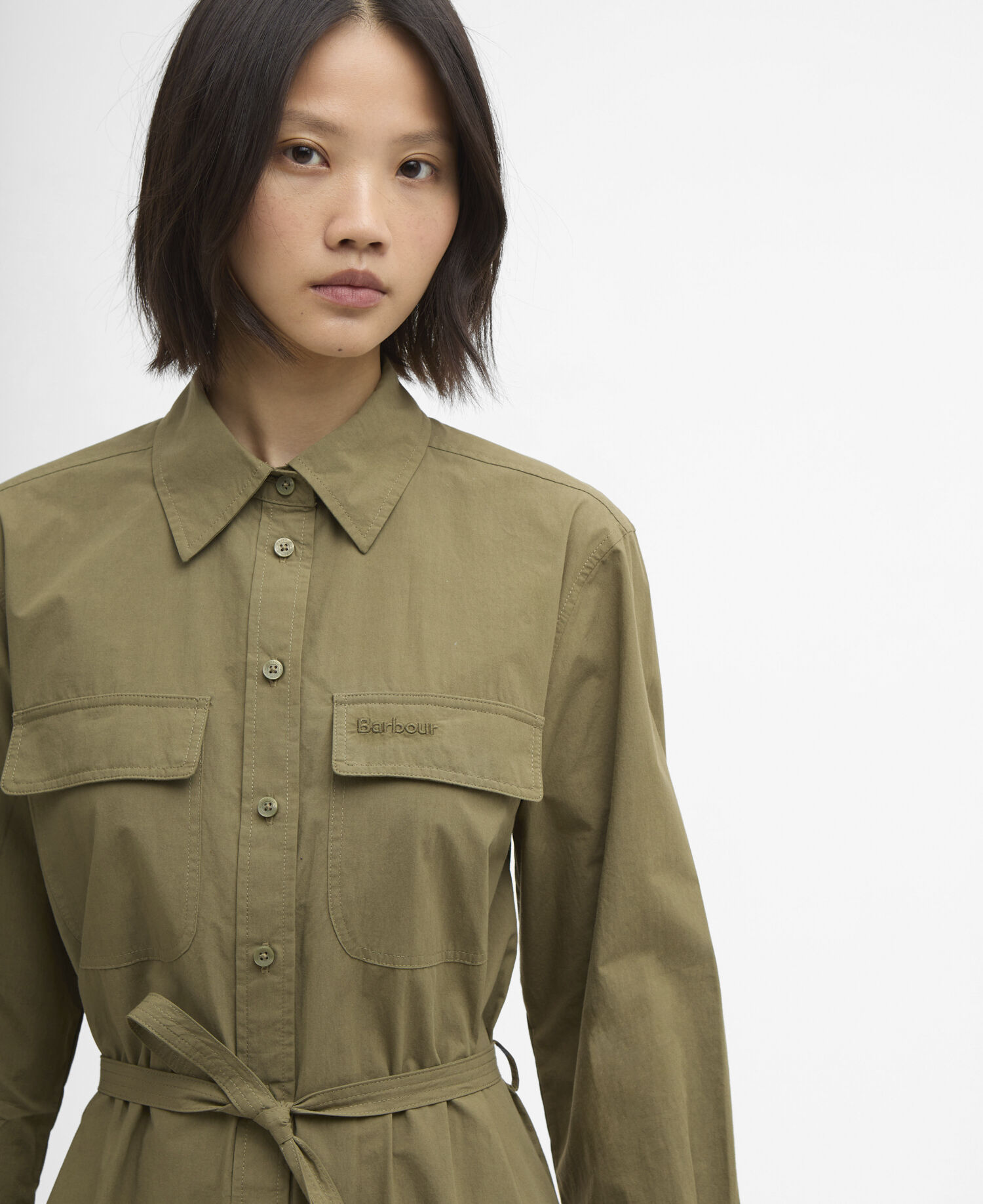 Abito midi Rowane Burnt Olive