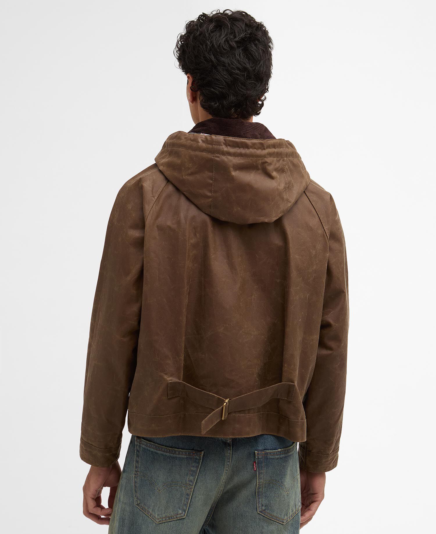 Barbour x Levi's Spey Waxed Jacket Tan