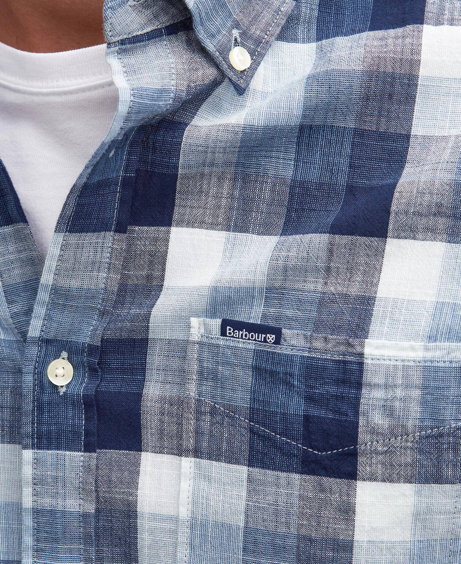 Hillroad Tailored Long-Sleeved Shirt Classic Navy image number 4