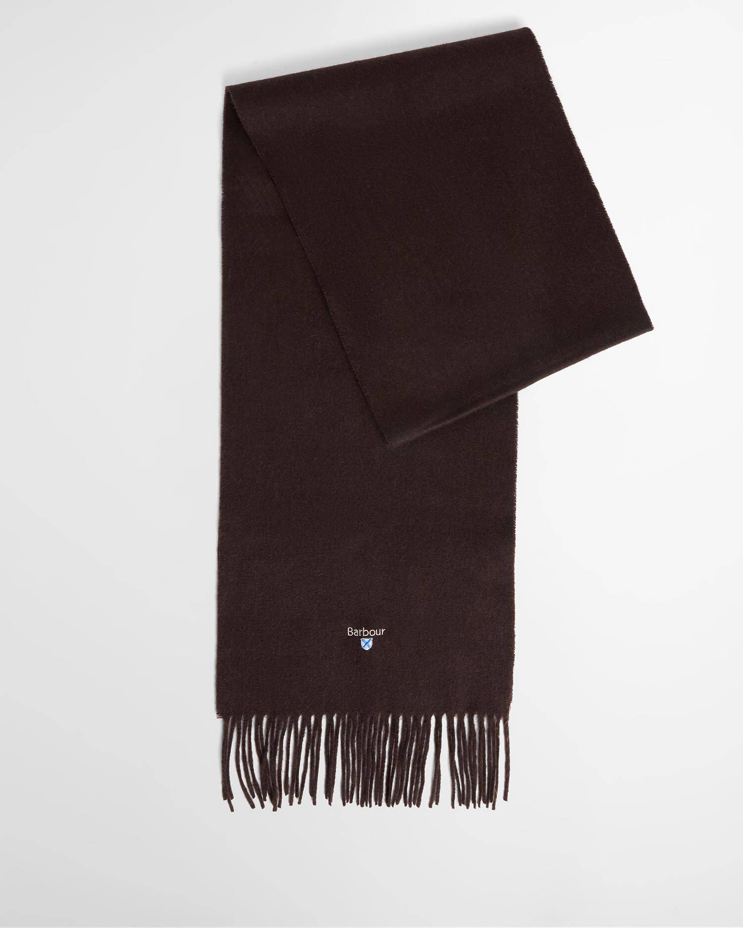 Plain Lambswool Scarf Rustic image number 0