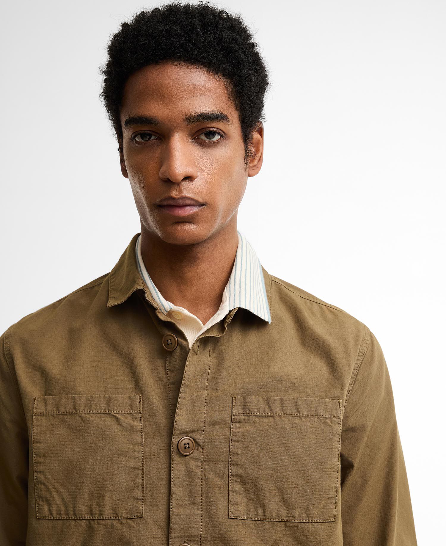 Rickfell Ripstop Overshirt Clay