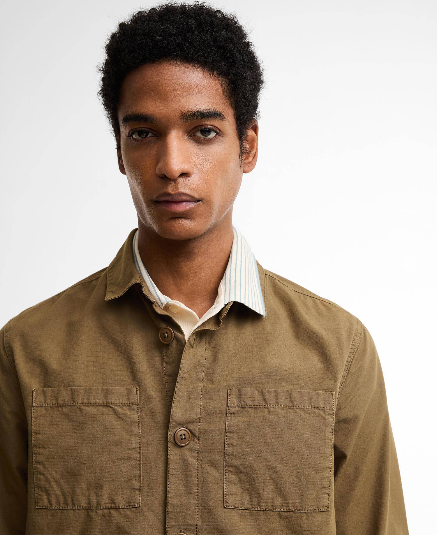 Rickfell Ripstop Overshirt Clay image number 3