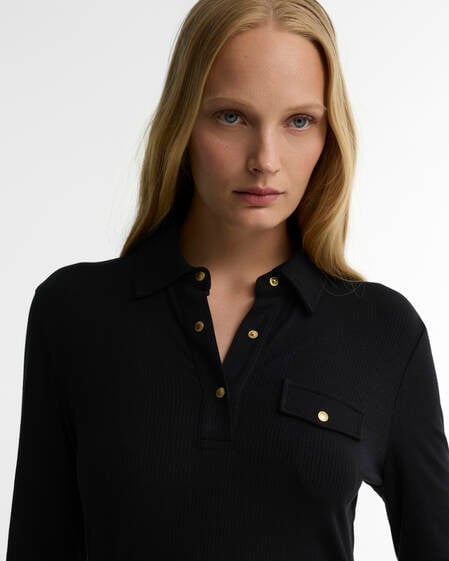 Ramona Long-Sleeved Top Black