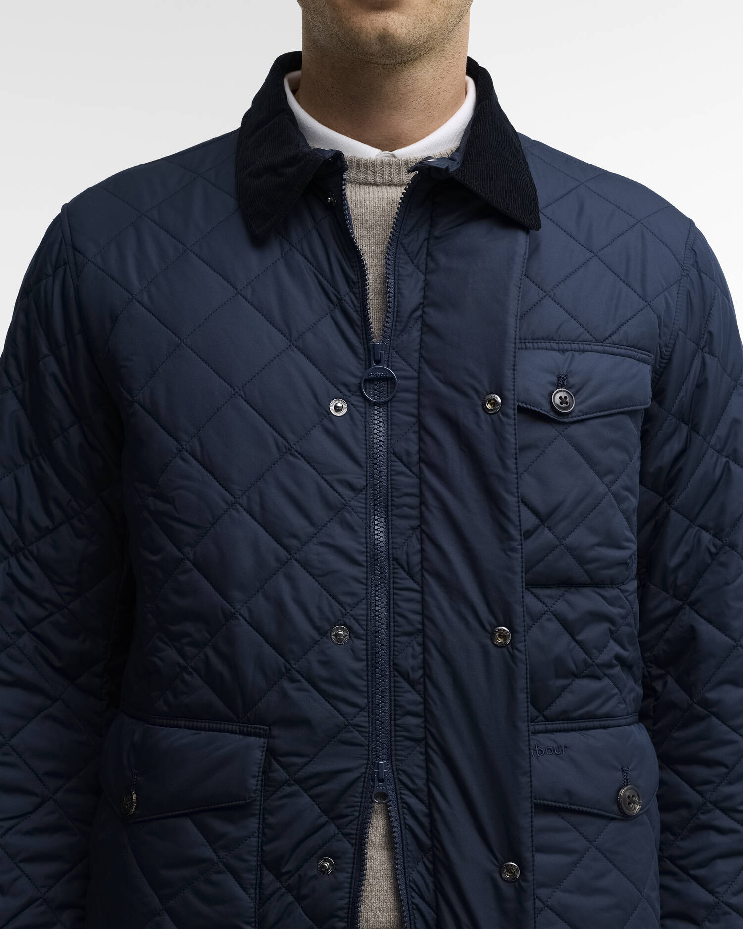 Hornby Quilted Jacket Classic Navy image number 4