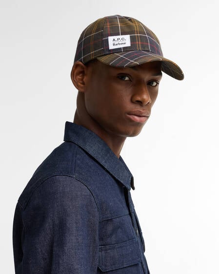 Barbour x A.P.C. Tartan Cap Classic Tartan