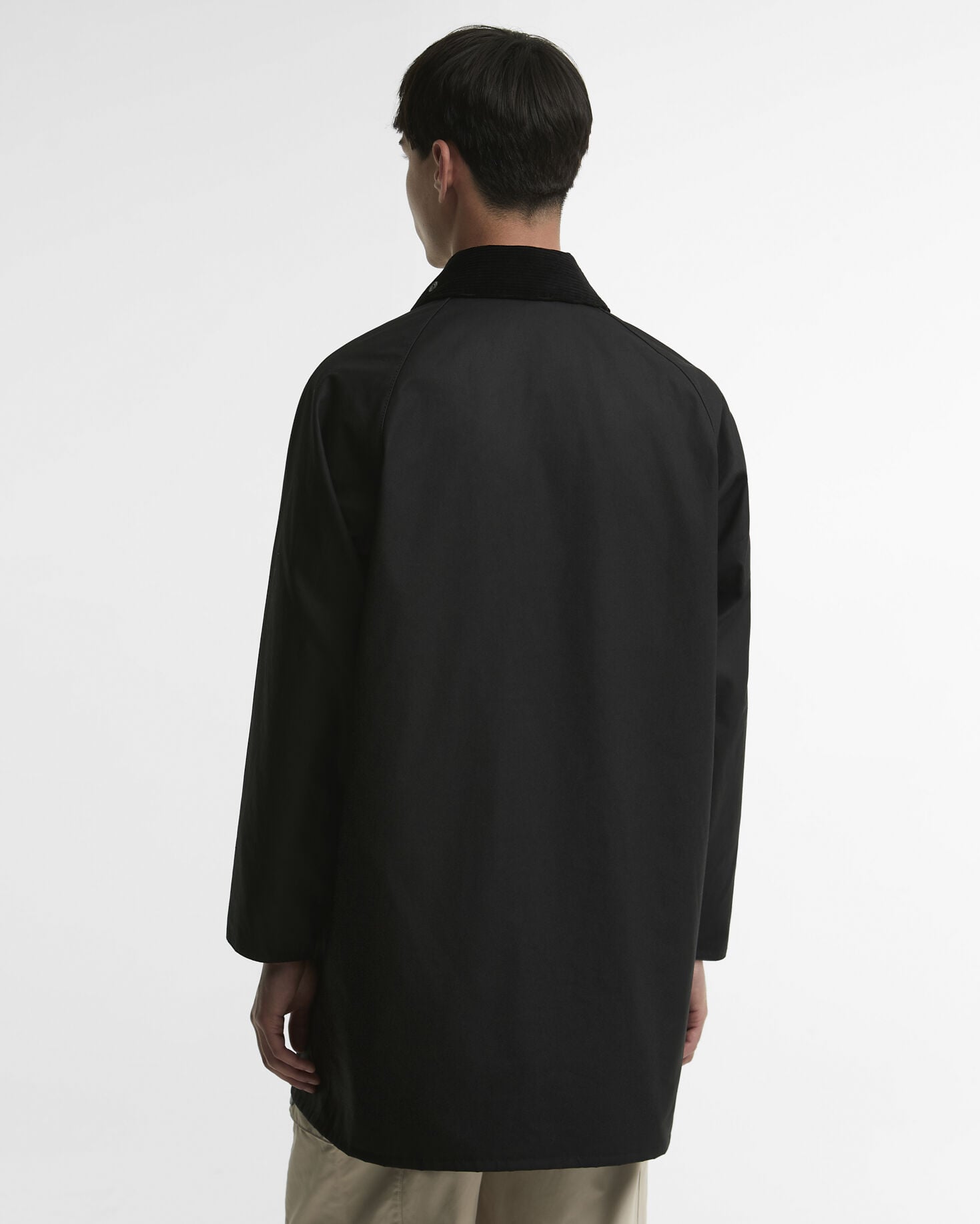 Giacca cerata lunga Spey Black