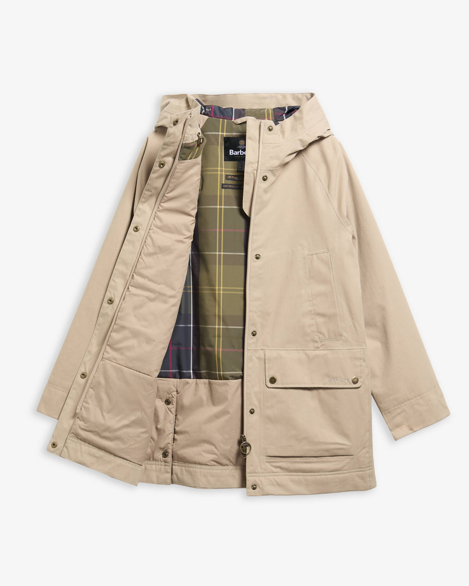 Winter Beadnell Waterproof Jacket Sand Dune-Classic image number 5