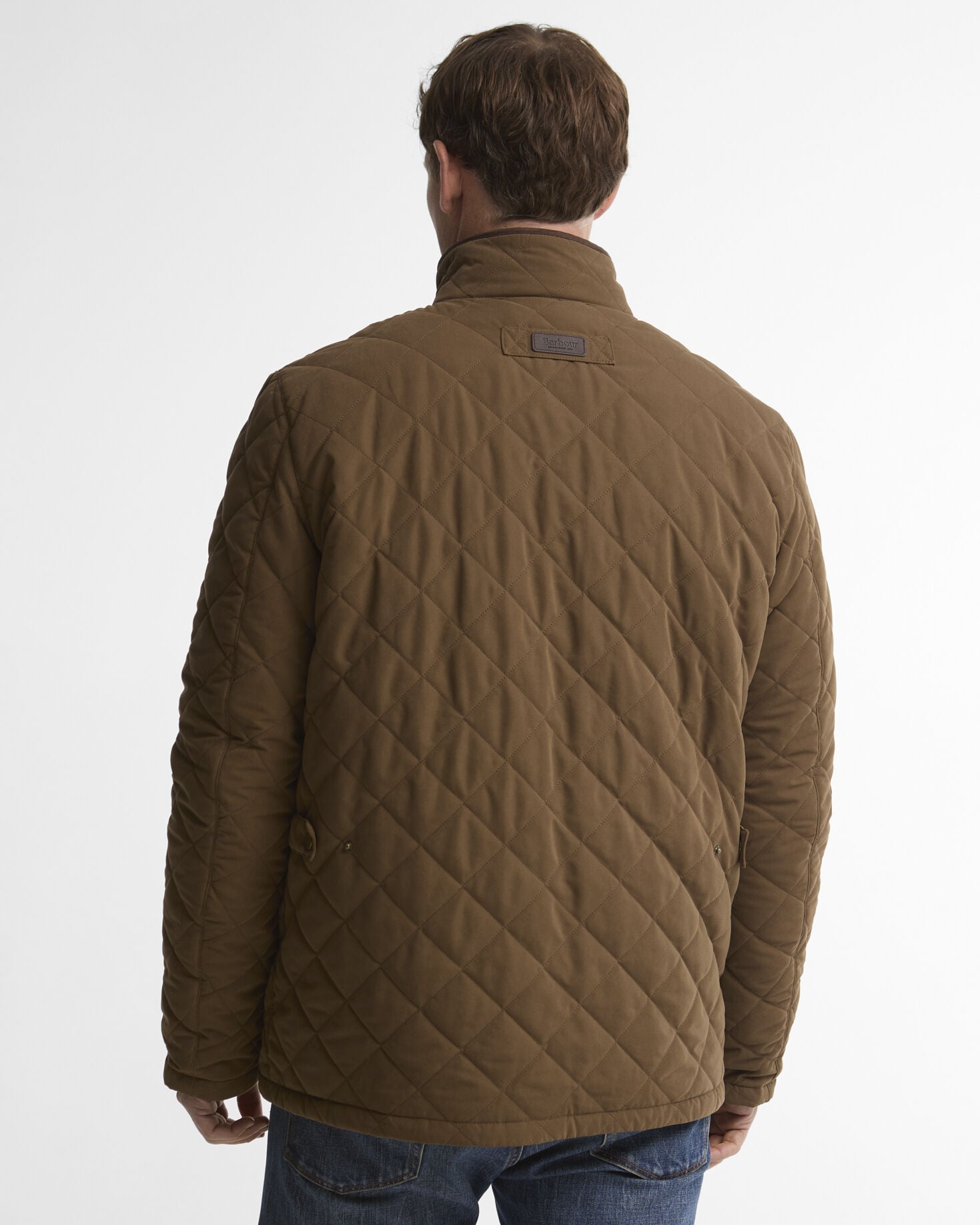 Shoverler Quilted Jacket Dk Sand