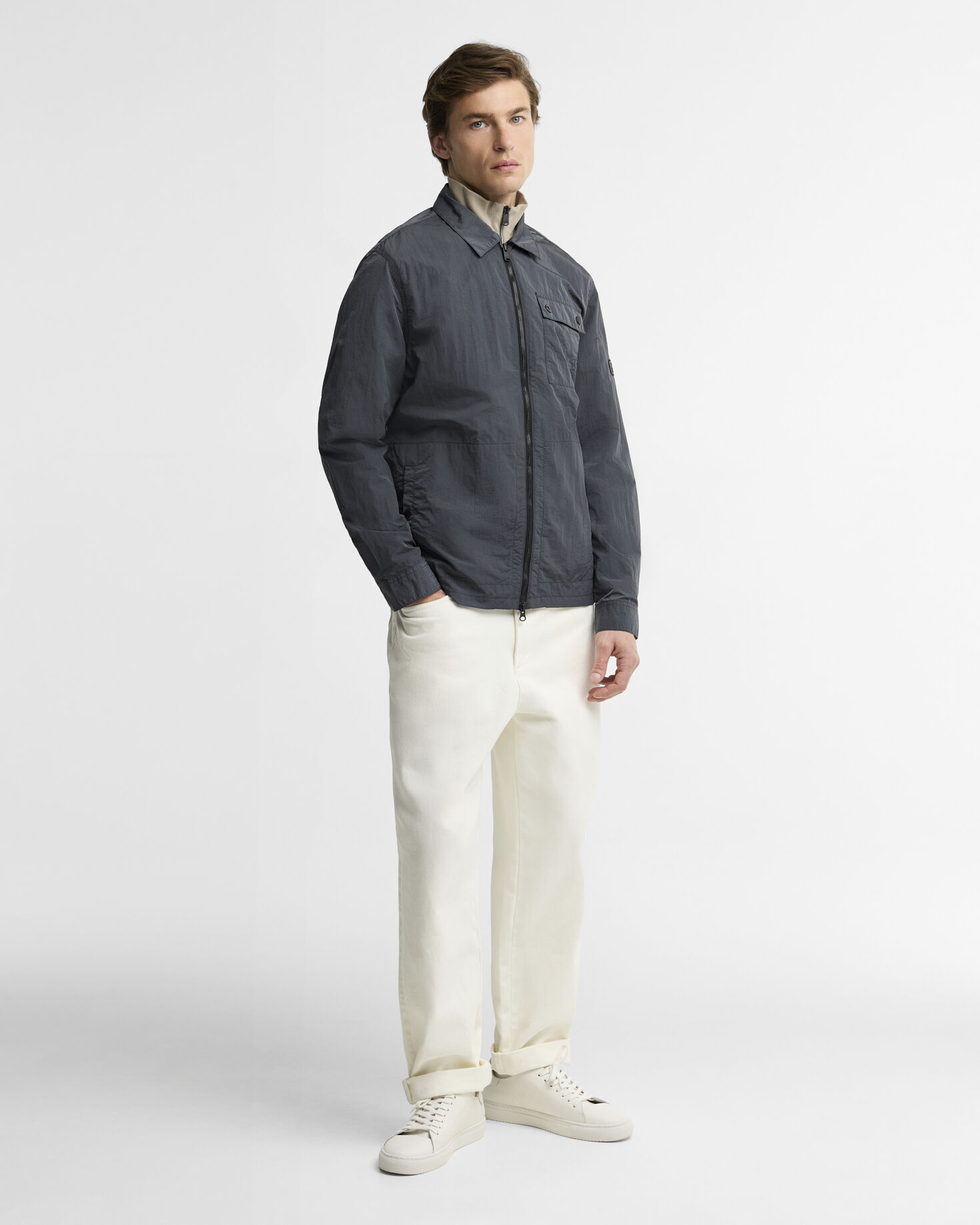 Inline Overshirt Asphalt