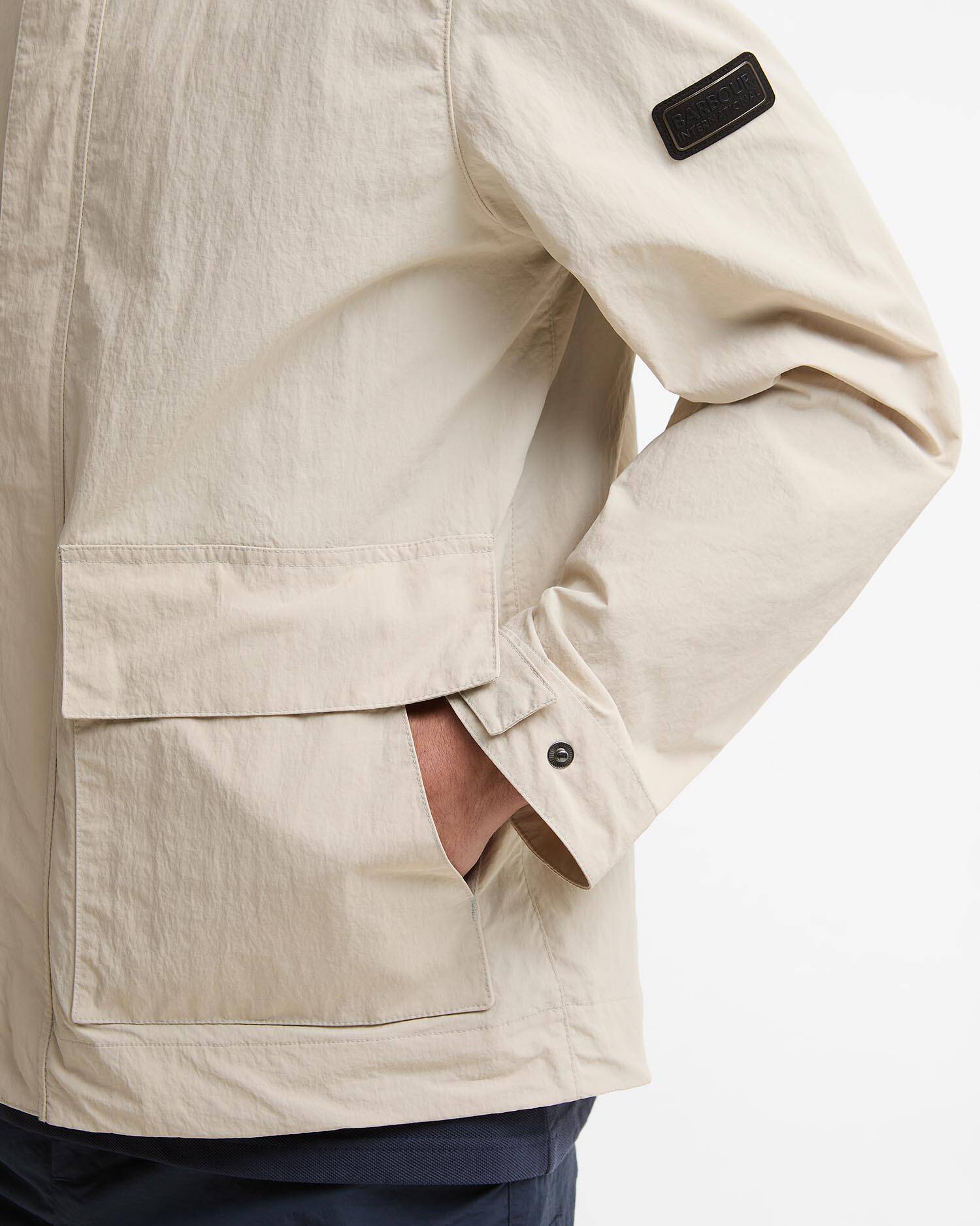 Barnwell Showerproof Jacket Mist image number 4