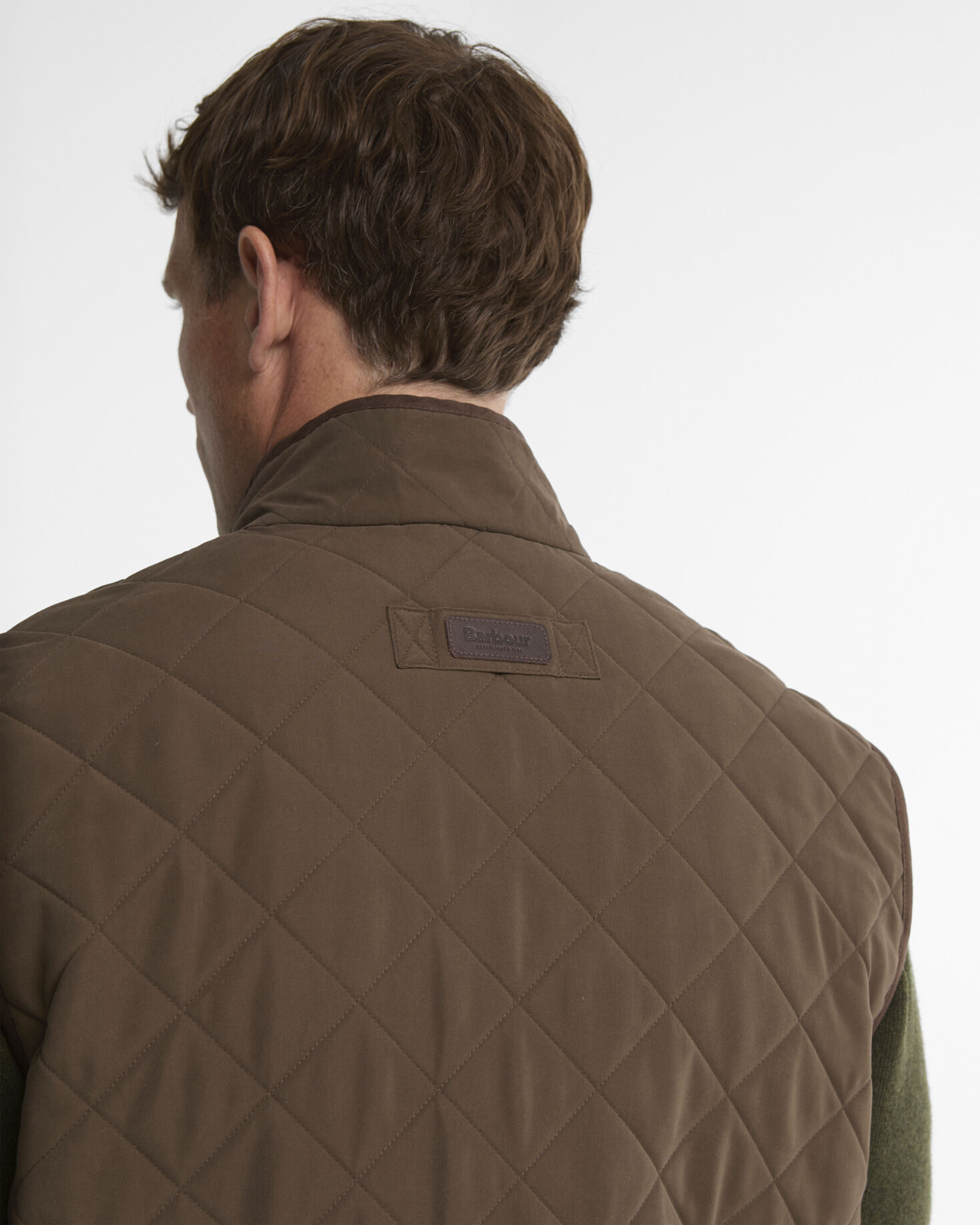 Rosley Polarquilt Gilet Dark Olive
