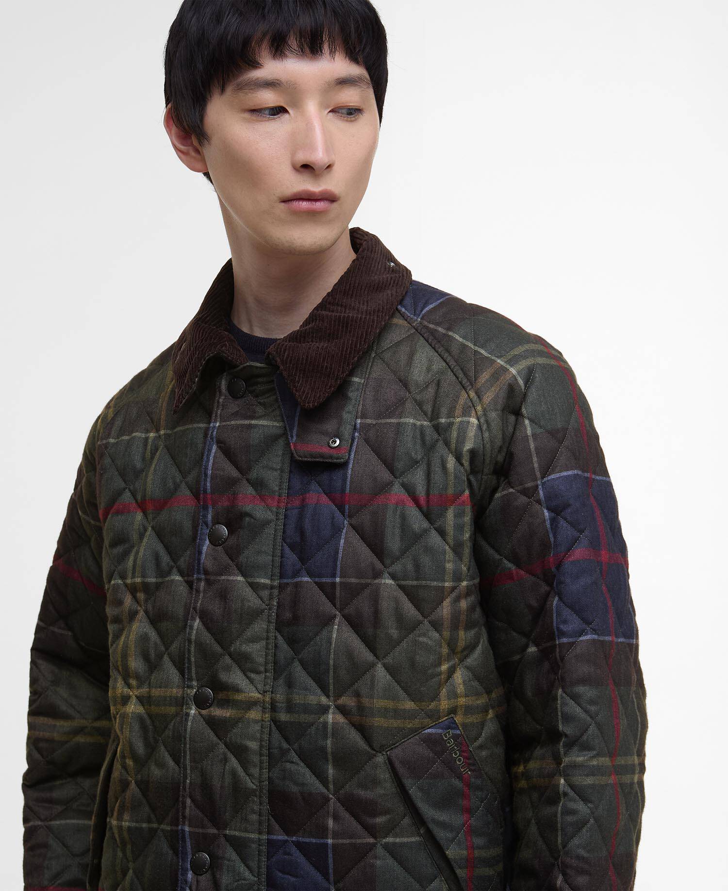 Tartan Transport Quilted Jacket Classic Tartan image number 3