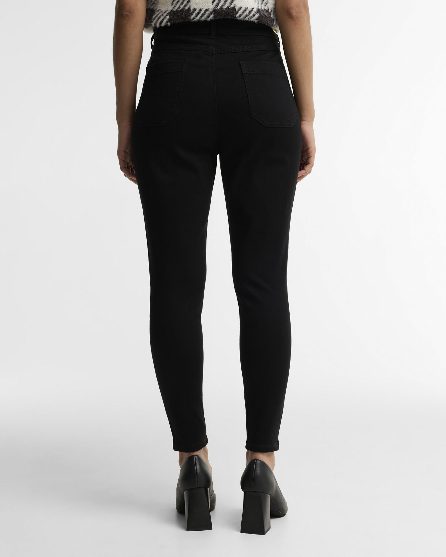 Gabriette Stretch Skinny Jeans Black